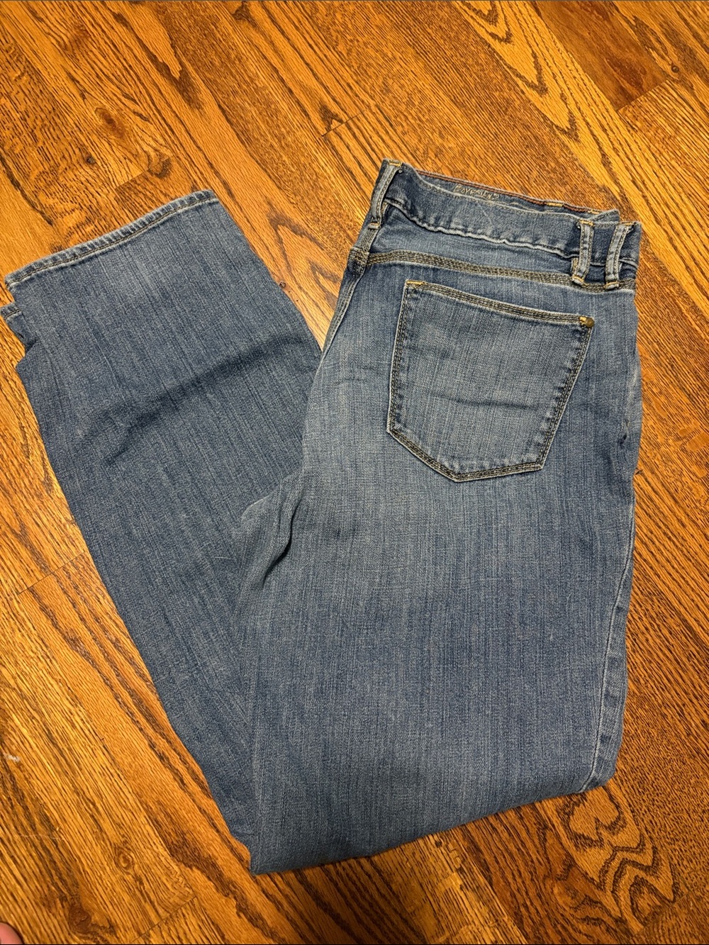 Eddie Bauer Women's Boyfriend Jeans - Light Blue Denim 10